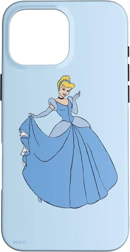 Vista 19 de Disney Funda para iPhone 17 con diseño de princesa Cenicienta en azul