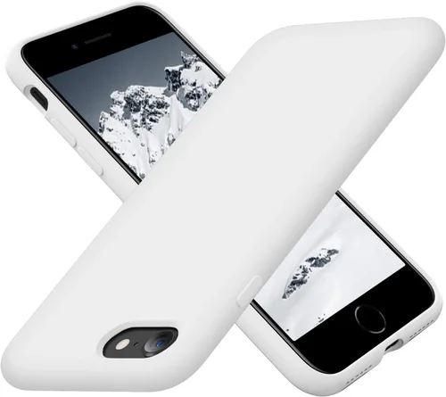 Vista 23 de Cordking Funda diseñada para iPhone SE 2022/2020, diseñada para iPhone 7 y 8, funda ultradelgada de silicona a prueba de golpes