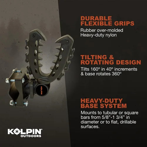 Vista 4 de Kolpin Rhino Grip XL - Soporte de barra antivuelco UTV - 21535, Negro
