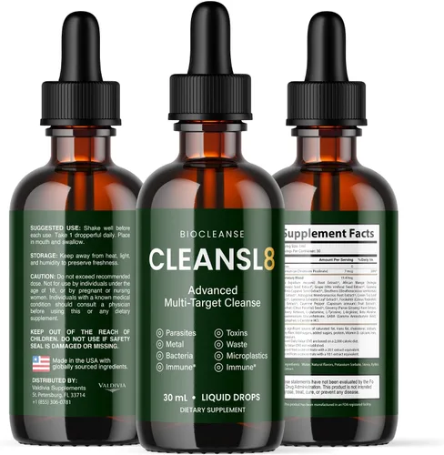 Vista 8 de CleansL8 - Gotas de apoyo de limpieza líquida diaria, paquete de 1
