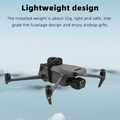 Vista 6 de ZEZEFUFU Airdrop Dropper Control Remoto Lanzador Sistema Accesorios para DJI Mini 3 Pro Drone