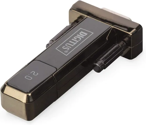 Vista 11 de DIGITUS Adaptador USB a serie - Convertidor RS232 - USB 2.0 Tipo A a DSUB 9M - Chipset PL2303GT - Incluye cable de 31.5 in