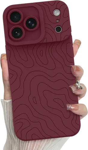 Vista 20 de MZELQ - Carcasa para iPhone 13 Pro Max, diseño de flores, color negro