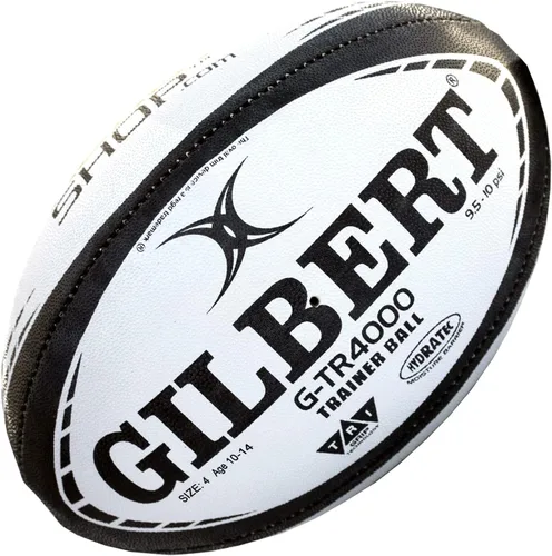 Vista 7 de World Rugby Shop X Gilbert G-TR4000 - Pelota de rugby para adultos y jóvenes, tallas 3, 4 y 5, cosida a mano, construcción de 3 capas