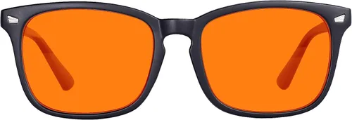 Vista 10 de Blue Light Blocking Glasses for Gaming Sleep&Computer–99.9% Filter Red/Amber Lens Anti Glare UV400 for Men Women