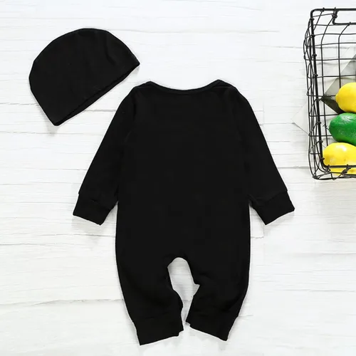 Vista 2 de Ropa de Halloween para bebé niño pequeño, disfraz de esqueleto con capucha