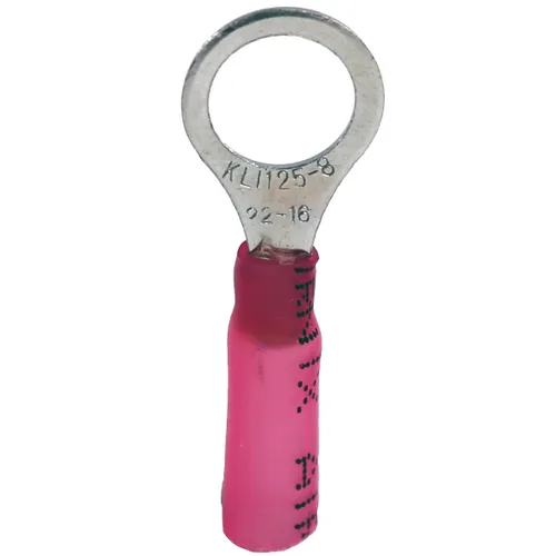 Vista 15 de HSSV1-5 Horquillas de terminal de espada, 100 piezas de conectores de alambre termorretráctil, kit de terminales eléctricos, impermeable, grado