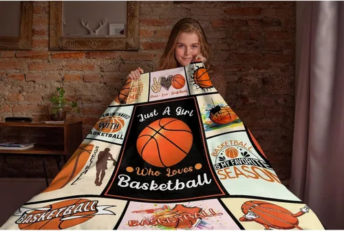 Vista 5 de Darani Una colorida manta de franela ligera súper suave y acogedora para juego de baloncesto, cálida y ligera, manta de cama de 30 x 40 pulgadas