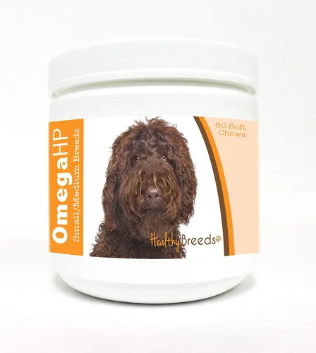 Vista 141 de Healthy Breeds Affenpinscher Omega HP - Masticables suaves para piel y pelaje, 60