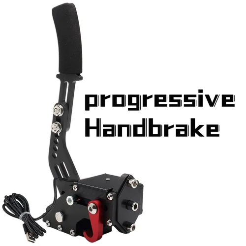 Vista 4 de YESHMA 64 Bit USB Handbrake PC Handbrake & Non-Contact Plus Hall Sensor Compatible With G252729920 T500 T300,Professional Gaming Peripherals using