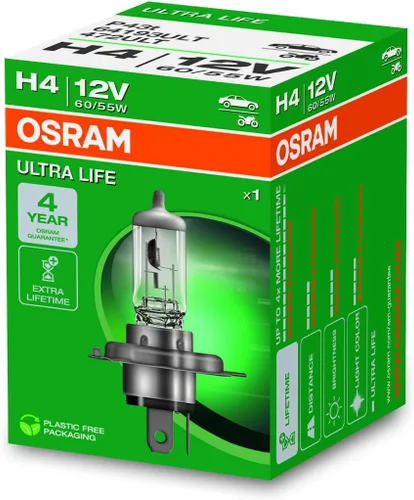 Vista 9 de Osram 64193NBL Lámpara halógena para faros delanteros, caja de cartón plegable (1 unidad)