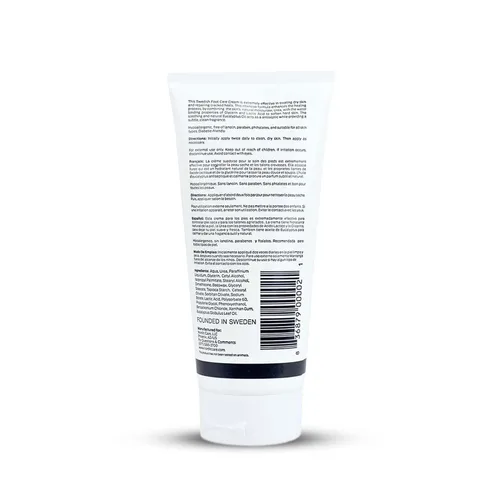 Vista 2 de Nordic Care Crema para el cuidado de pies, 6 onzas. Loción para pies agrietados y secos Para pies secos, talones agrietados y eliminación