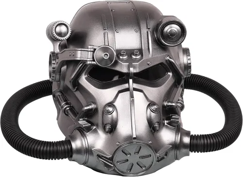 Vista 3 de Casco Power Armor de otoño, cosplay, máscara de Halloween, accesorio coleccionable