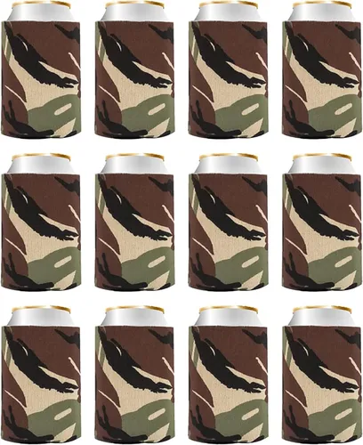 Vista 27 de QualityPerfection Fundas enfriadoras de latas de cerveza (25) de espuma, portavasos de 12 oz para sublimación personalizada HTV, vinilo, bricolaje