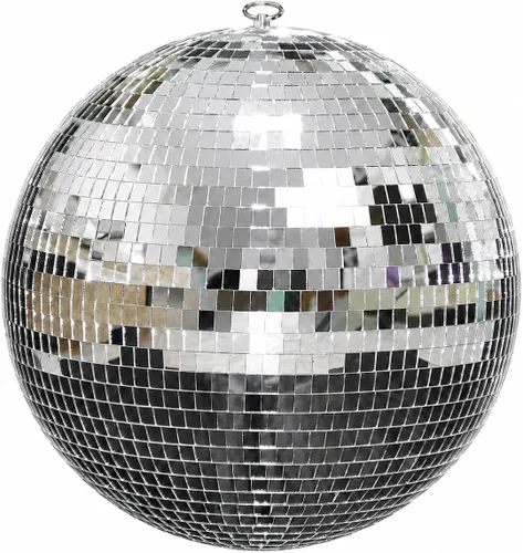 Vista 12 de Youdepot 54 mini bolas de discoteca plateadas, adornos de bola de disco colgantes para decoración de bolas de discoteca, mini bolas de discoteca