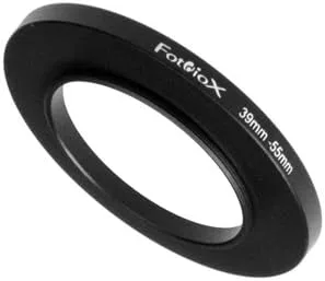 Vista 2 de Fotodiox arandela adaptadora de metal anodizado, negro (para filtros más grandes)