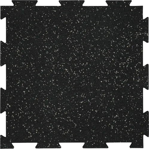 Vista 7 de Playsafer Genaflex Lite - Azulejos de goma entrelazados de 8mm para suelo de gimnasio - Equipo de ejercicio, áreas de ejercicio - 20" X 20