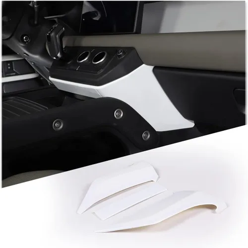 Vista 11 de Cubierta decorativa para panel de instrumentos para Land Rover Defender 2020, 2021, 2022 y 2023, accesorios de material ABS, cubierta protectora