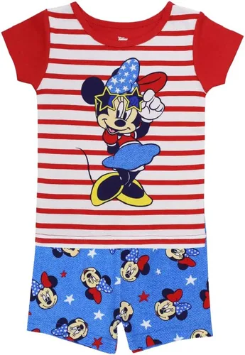 Vista 13 de Disney Unisex Kids' 2-piece Snug-fit Cotton Holiday Matching Pajamas Mejores Compañeros