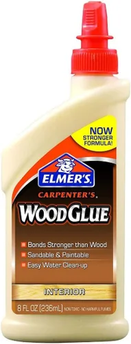 Vista 3 de Elmer's E7010 - Pegamento para madera de carpintero, interior, 8 onzas