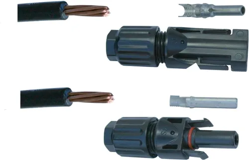 Vista 2 de WindyNation 100 FEET 12 Gauge 12 AWG UL Solar Panel Extension Cable Wire (100 ft.) with Connectors PV - 600VDC