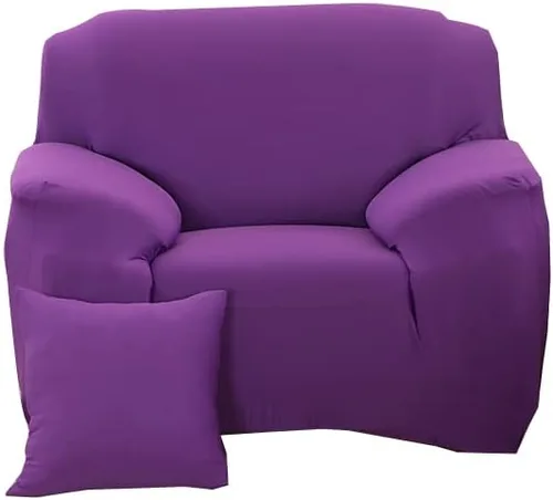 Vista 15 de Funda elástica lisa para sofá, funda elástica y ajustada de color sólido para sala de estar, silla, funda de sofá esquinero en forma de L que Beige