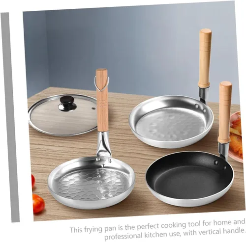 Vista 8 de Tazón japonés para padres - Olla especial creativa con mango vertical, sartén Jaese Cuisine huevo huevo pollo 6.7 in versión Deluxe