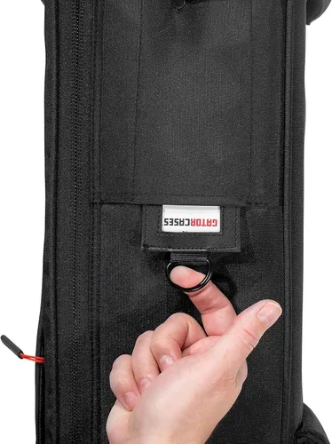 Vista 16 de Gator Cases ICON Series Premium - Bolsa de concierto resistente a la intemperie para guitarras de estilo semihueco; con tiradores de cremallera