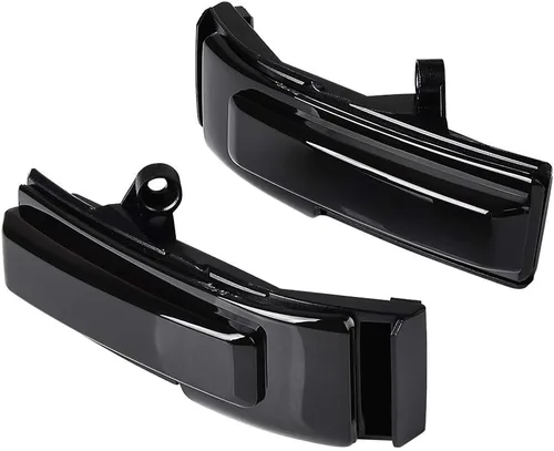 Vista 6 de 2 luces indicadoras de señal de giro LED ámbar secuenciales compatibles con Ford F150 de 13ª generación 2015 2016 2017 2018 2019 2020