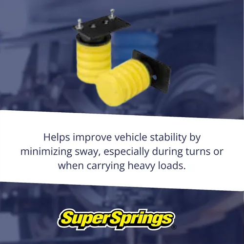 Vista 6 de SuperSprings SSR-211-54 SumoSprings Trasero para Chevrolet Silverado 2500 3500, GMC Sierra 2500 3500, Amarillo