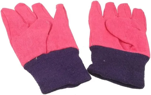 Vista 3 de Apol Juego de herramientas de jardinería para niños, incluye regadera, guantes, pala, tenedor y bolsa de transporte, regalo para niñas y niños (rosa)