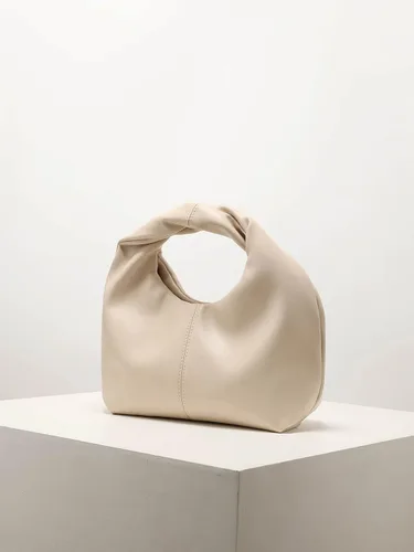 Vista 2 de Verdusa Bolso de mano para mujer, diseño fruncido tipo hobo