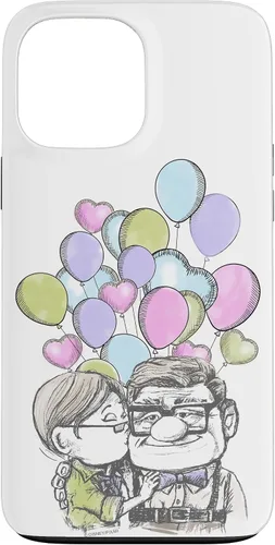 Vista 24 de Disney Pixar Up Carl & Ellie Sketch - Carcasa para iPhone 17