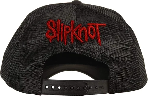 Vista 4 de Slipknot Gorra de camionero con logo para hombre color negro