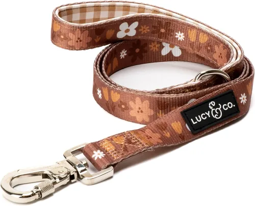 Vista 7 de Correa para perros de diseño Lucy & Co. - Accesorios para mascotas - Correa gruesa para perros - Asa acolchada para mayor comodidad - Entre