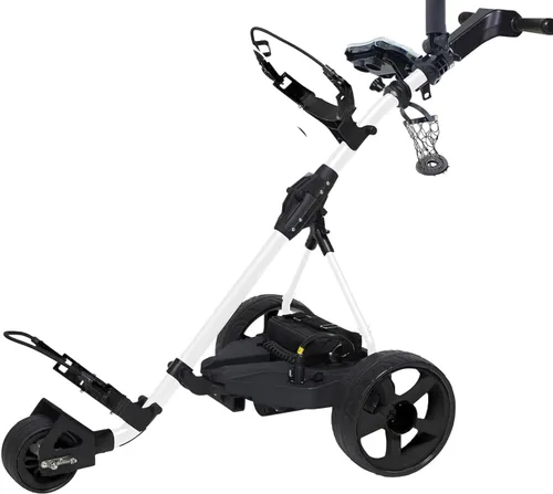 Vista 10 de The Weekender Electric Golf Cart, Packed with Drink Holder, Umbrella Holder, Scorecard Holder
