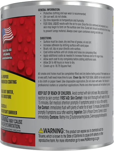 Vista 2 de Líquido de sellado Flex Seal grande, 16 oz, negro, LFSCLRR16