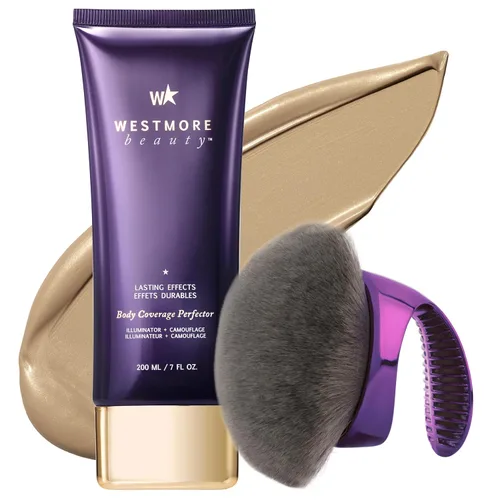 Vista 25 de Westmore Beauty Perfector y cepillo de cobertura corporal - Maquillaje Resplandor fresco 1C