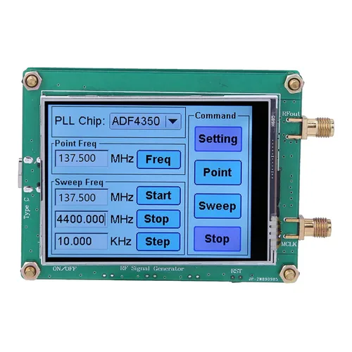 Vista 6 de AUNMAS Generador de alta exactitud, Generadores de funciones Pruebas eléctricas Full RF Sweep Dot Frecuencia Módulo Radio PC Medidor Control