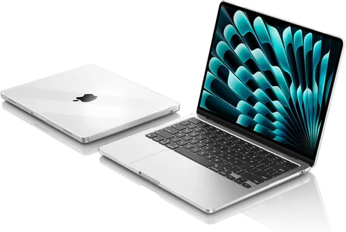 Vista 8 de EooCoo - Funda para MacBook Air de 15 pulgadas M5 M4 M3 M2 2026-2023, transparente Ligero, resistente, fácil de poner, contra arañazos y golpes