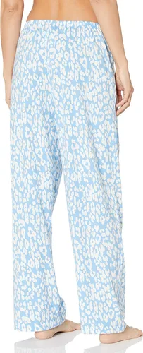 Vista 2 de HUE womens Sleepwell Basic Printed Knit Performance Sleep Pajama Pant, Made With Temperature Regulating Technology