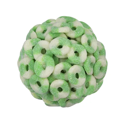 Vista 23 de Smarty Stop Mini anillos de gomita agria Candy GummiRoos (1 libra (paquete de 1), surtido)