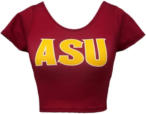 Vista 37 de Lojobands Camiseta corta ajustada para mujer, hecha en Estados Unidos, talla única