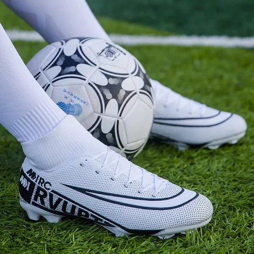 Vista 2 de Zquaus Tacos de fútbol para hombre zapatos de fútbol atléticos para caminar tacos Ag para entrenamiento al aire libre