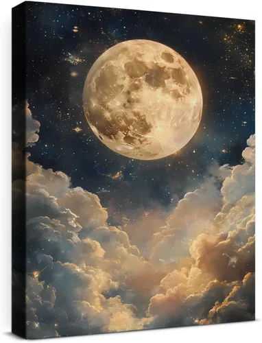 Vista 30 de QPVXSST Arte de Pared Interesante de Fantasma de Halloween para Baño, Póster Impreso en Lienzo de Estilo Gótico, Decoración de Baño con Diseño