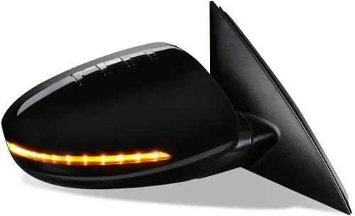 Vista 5 de Auto Dynasty Espejo retrovisor para puerta de visión lateral izquierda, compatible con Kia Optima 11-13