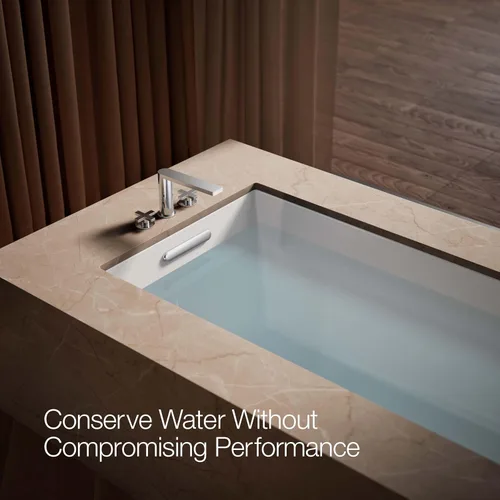 Vista 8 de Kohler 73081-3-CP Composed® Grifo de baño para montaje en cubierta con asas cruzadas, cromo pulido