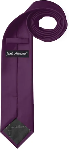 Vista 174 de Jacob Alexander Corbata regular de los hombres de color sólido