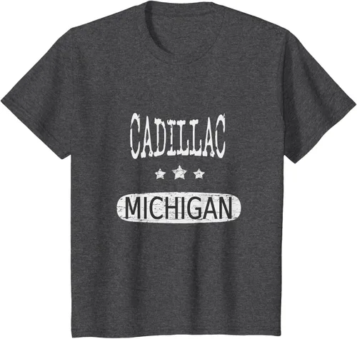 Vista 38 de Vintage Cadillac Michigan Camiseta