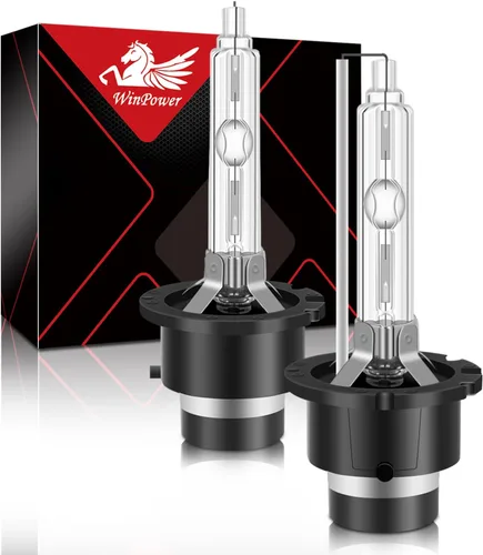 Vista 13 de WinPower Bombillas de repuesto para faros delanteros HID Xenón D1S de 35 W, 6000 K, paquete de 2